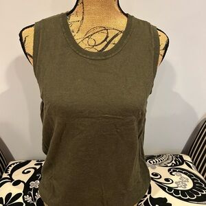 CAbi Olive Green tank top